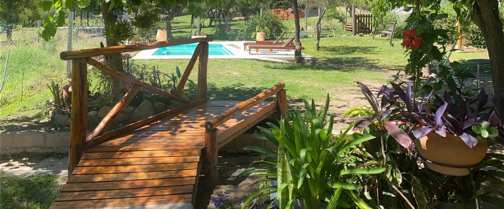 CABAÑAS EN CABALANGO CON PARQUE - PILETA - COCHERA