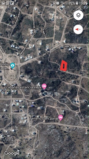 Lote de Terreno 745 mts Estancia Vieja