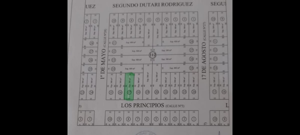 San Nicolas - Malagueño. Muy lindo lote a 13cuadras de Colectora R20 - Zona alta