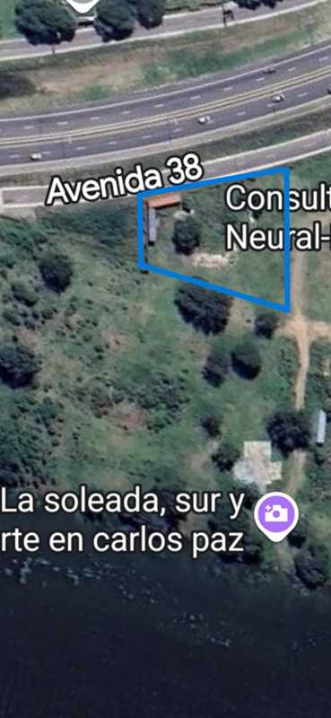 Oportunidad Fracción de terreno de 1800m2 el B° La Soleada frente al Lago San Roque