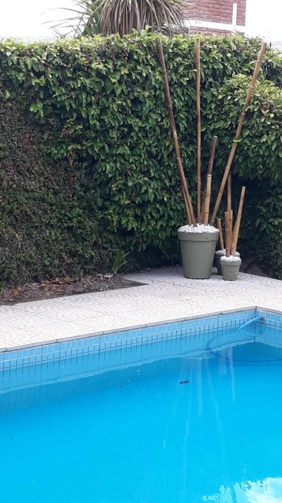 CHALET CON PILETA SOBRE AVENIDA COMERCIAL !!