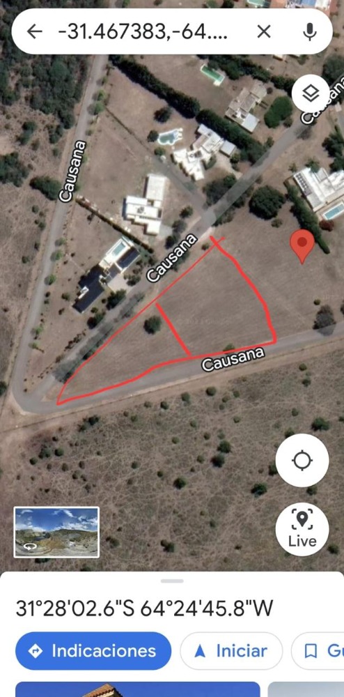 LOTE EN VENTA CAUSANA